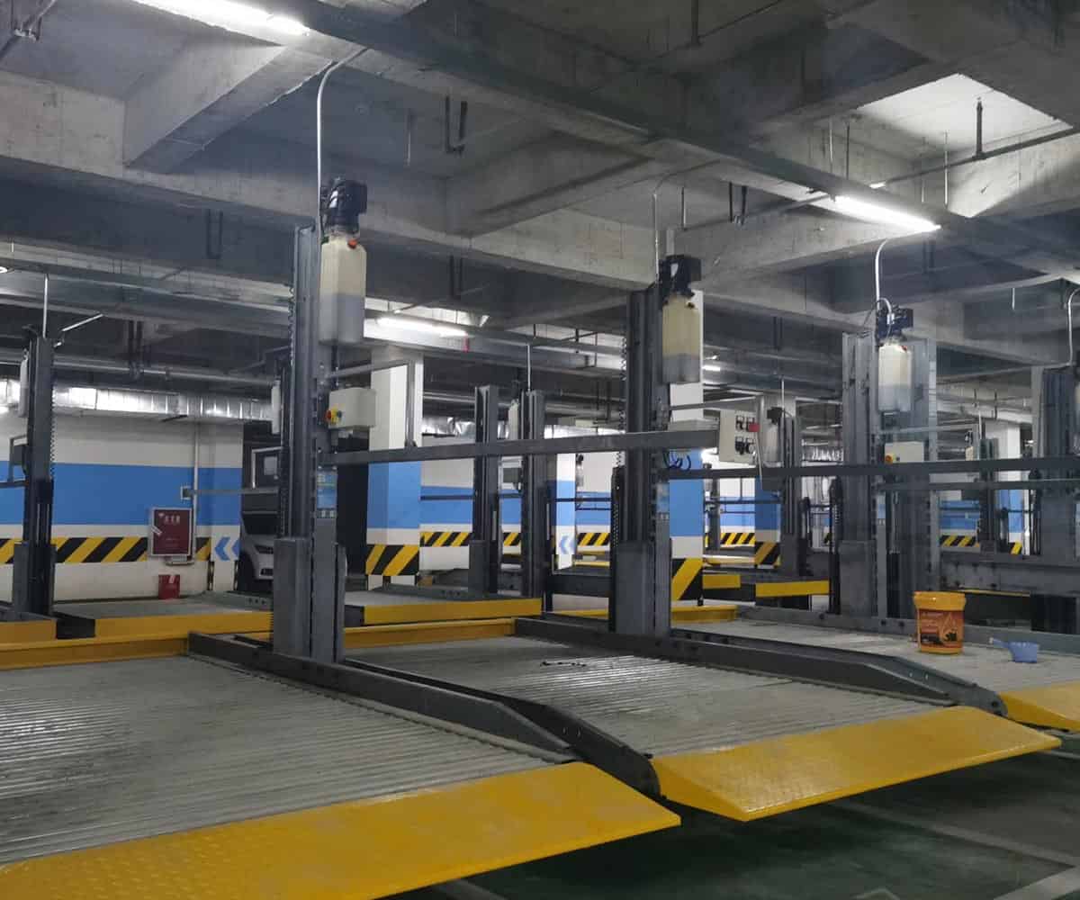 地下室簡(jiǎn)易升降機(jī)械停車位長租